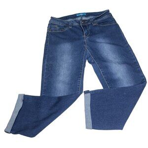 WannaBettaButt?‎ Womens Jeans Size 11 Dark Wash Denim Slimming Fit Stretch Pants